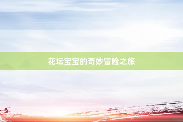 花坛宝宝的奇妙冒险之旅